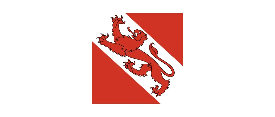 Schweiz-Kanton-Zürich-Pfäffikon-Flagge