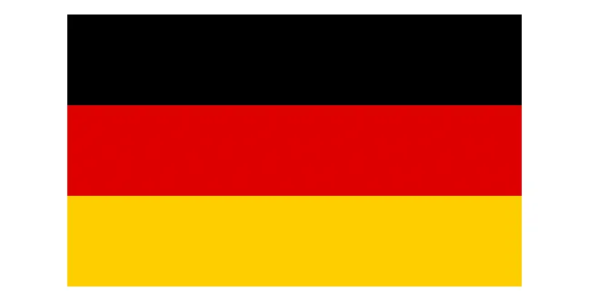 Schweiz-nach-Deutschland-Flagge