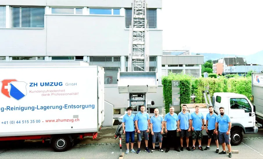 ZH Umzug Privatumzug Team